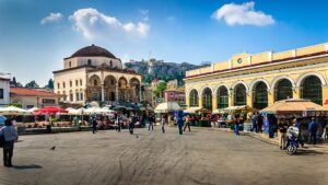 Plaza Monastiraki: no te pierdas el corazón vibrante de Atenas 